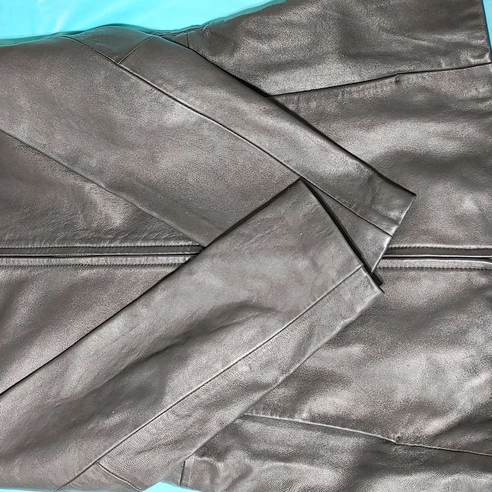 Women's Black Leather Jacket